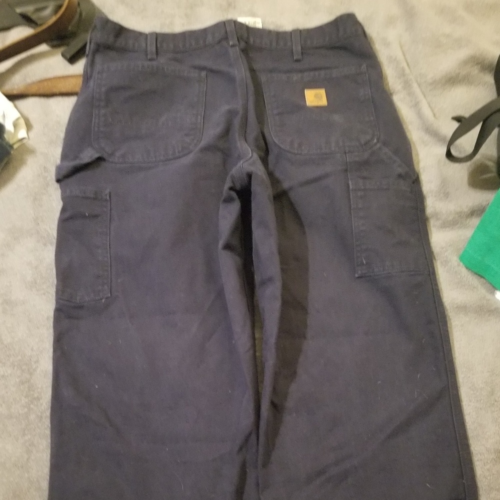 Carhartt 36*32 mens blue pants
